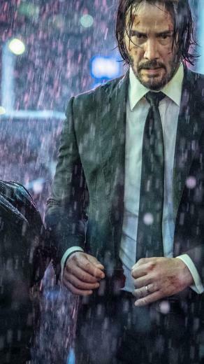 Wallpaper John Wick Parabellum Keanu Reeves HD Movies