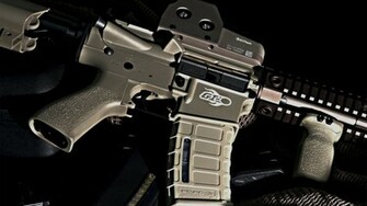 M4 Airsoft Weapon Computer Wallpaper Desktop Background