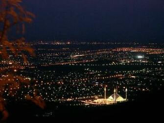 Faisal Mosque Islamabad HD Wallpaper