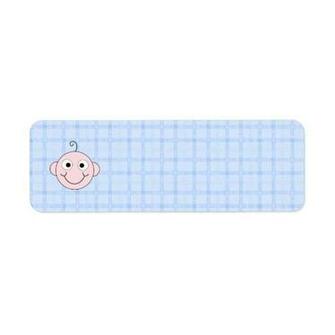 Cute Light Blue Background Baby Boy Check