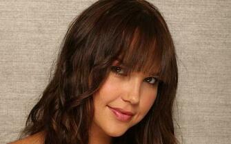 Wallpaper Arielle Kebbel Brown Haired Brunette Girl Smile