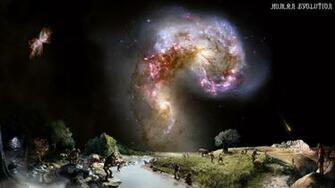 Human Evolution Wallpaper