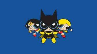 Dc Powerpuff Girls Batgirl Supergirl Wonder Woman Wallpaper
