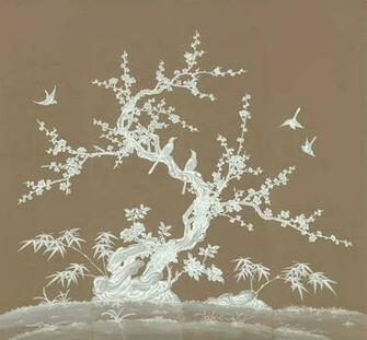 We Re Sorry Porcelain Bird Chinoiserie Wallpaper Is No Longer