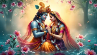 Radha Krishna HD Wallpaper