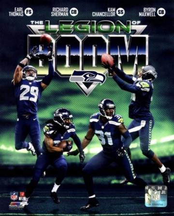 Seattle Seahawks The Legion Of Boom Composite Sports Photo Item