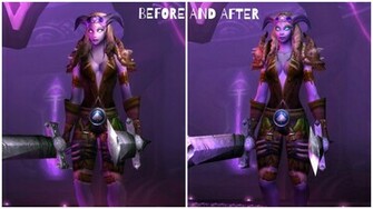 As For The Eyes Draenei Aren T Human Who Says They Supposed