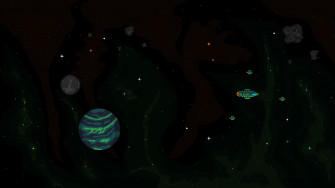 I Created This Full HD Pixel Art Wallpaper For My 2d Space Shooter