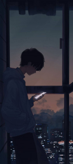 Sad Boy Anime Wallpaper