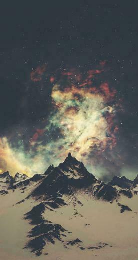 Night Mountain The iPhone Wallpaper