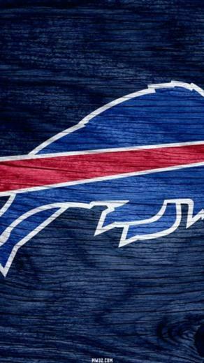 Buffalo Bills Weathered Wood Wallpaper For iPhone