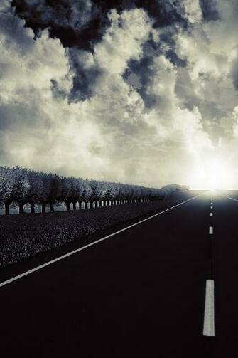Open Road Wallpaper iPhone