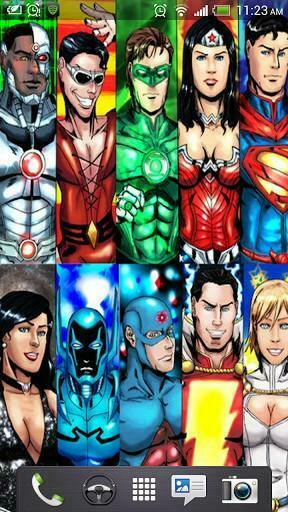 Justice League Wallpaper In Favorite Android Phone