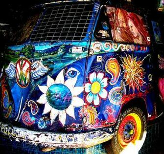 Hippie Bus Wallpaper