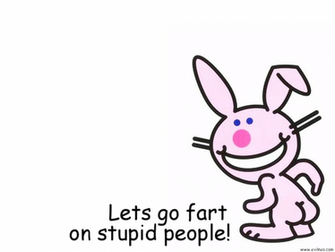 Happy Bunny Wallpaper
