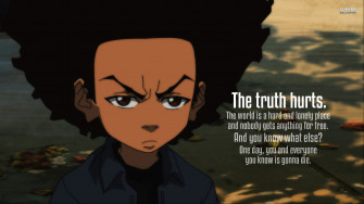 Huey Man The Boondocks Wallpaper