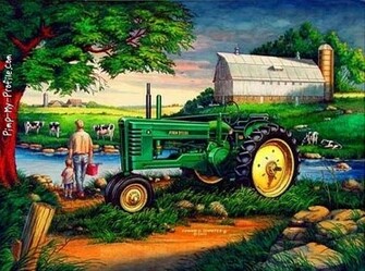 John Deere Background Pimp My Profile