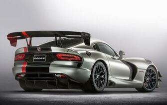 Wallpaper Rear Dodge Viper Acr