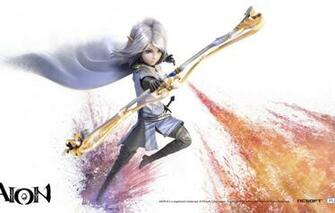 Wallpaper Fire Aion Archer Ranger Ncsoft 7v Image For