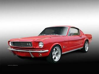 Ford Mustang Fastback Wallpaper Left Side 1600