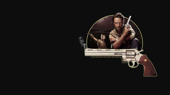 The Walking Dead Wallpaper Rick Grimes By Realfinnou