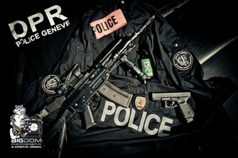 Law Enforcement Wallpaper Labels Police