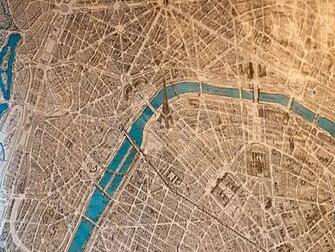 Map Of Paris Wallpaper