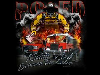 Volunteer Firefighter Background Home Of Station Kickin Ash
