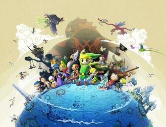 Zelda Wind Waker HD Wii U Art