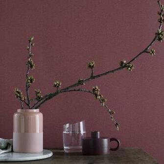 Wallpaper Tweed Red Sandberg