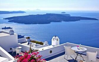 Santorini Wallpaper