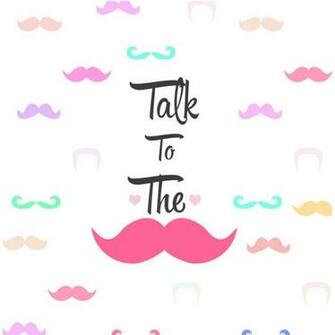 Showing Gallery For Cute Mustache Wallpaper Pink