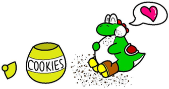 Jelly Belly As A Baby Yoshi By Meleekirby