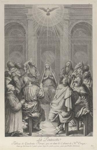 Fr D Ric Horthemels The Pentecost With Apostles And