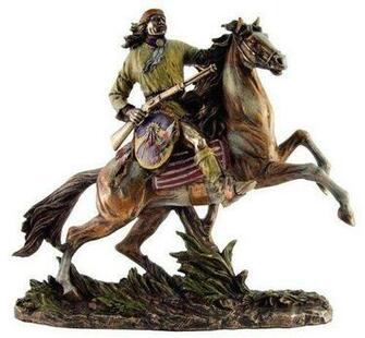Apache Indian Warrior Sculpture Statue From C Kauba Decorstuff