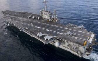 Aircraft Carrier Widescreen Wallpaper