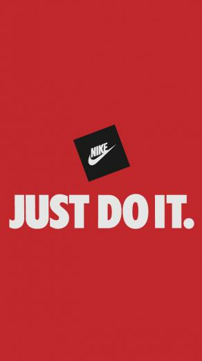 Nike Just Do It Red iPhone Wallpaper Pocket Walls HD