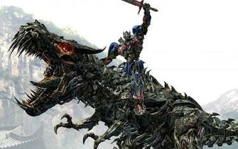 Optimus Prime Riding Grimlock Wallpaper HD
