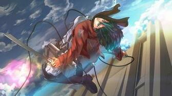 Shingeki No Kyojin Mikasa Ackerman Wallpaper HD