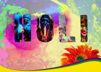 Happy Holi HD Wallpaper For Laptop