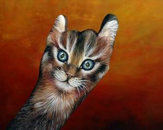 Hand Painting Wallpaper Body