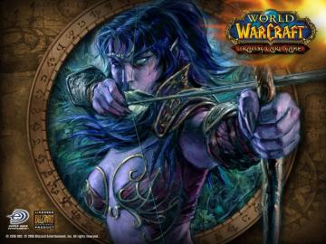 World Of Warcraft Hunter Elves Night Elf Wallpaper HD