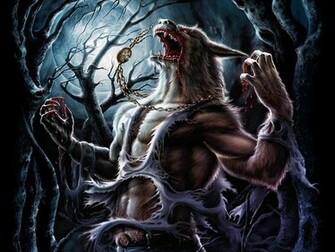 Scary Werewolf Wallpaper For Desktop