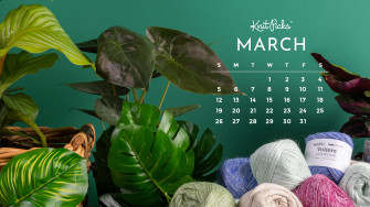 March Calendar Knitpicks Staff Knitting