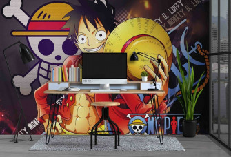3d Cartoon Skeleton Boy Anime Self Wallpaper