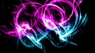 Abstract Neon Wallpaper