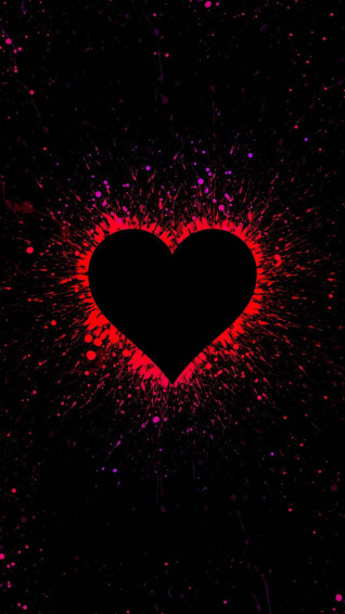 Black Heart All Best Wallpaper