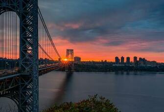 George Washington Bridge HD Wallpaper Background Image