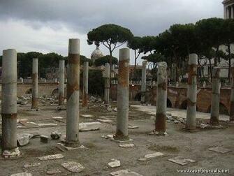 Roman Ruins Rome Italy Jpg