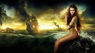 Wallpaper Mermaid Background